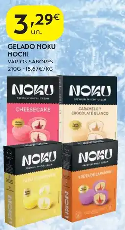 Spar Gelado noku mochi promoção