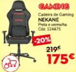 Conforama Cadeira de Gaming NEKANE promoção