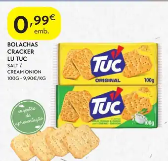 Spar Bolachas cracker lu tuc promoção