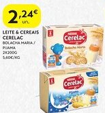 Spar Leite & cereais cerelac promoção
