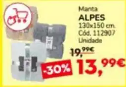 Conforama Manta ALPES 130x150 cm promoção