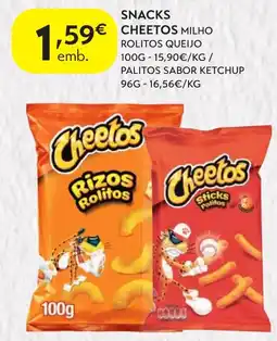 Spar Snacks cheetos promoção