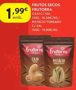 Spar Frutos secos frutorra promoção