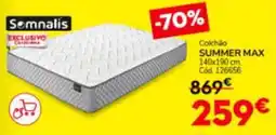 Conforama Colchão SUMMER MAX promoção