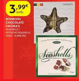 Spar Bombons chocolate favora's promoção