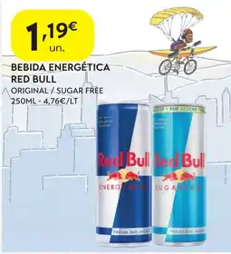 Spar Bebida energética red bull promoção