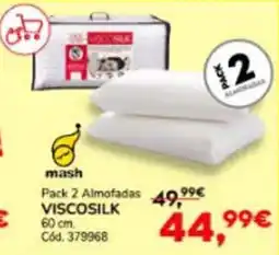 Conforama mash Pack 2 Almofadas VISCOSILK promoção