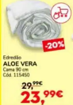 Conforama Edredão ALOE VERA promoção