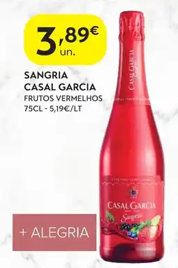 Spar Sangria casal garcia frutos vermelhos promoção