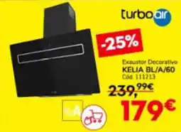 Conforama Exaustor Decorativo KELIA BL/A/60 promoção