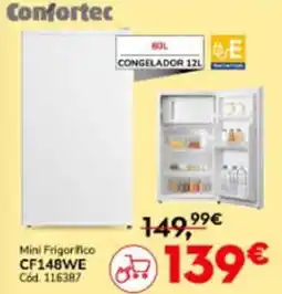 Conforama Mini Frigorifico CF148WE promoção