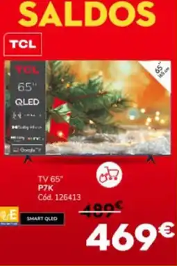 Conforama TCL tv 65" P7K promoção