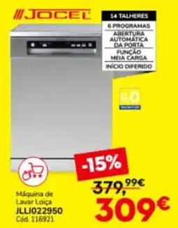 Conforama JOCEL Máquina de Lavar Loica JLL1022950 promoção