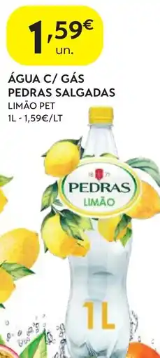 Spar Água c/ gás pedras salgadas limão pet promoção