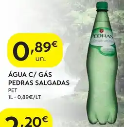 Spar Água c/ gás pedras salgadas promoção