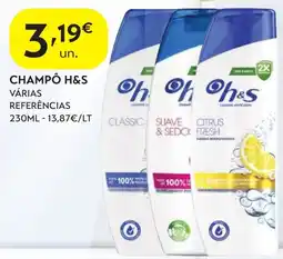 Spar Champo h&s promoção