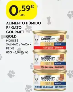 Spar Alimento húmido p/ gato gourmet gold promoção