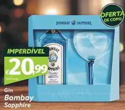 Roque Supermercados Gin Bombay Sapphire promoção
