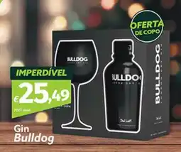 Roque Supermercados Gin Bulldog promoção