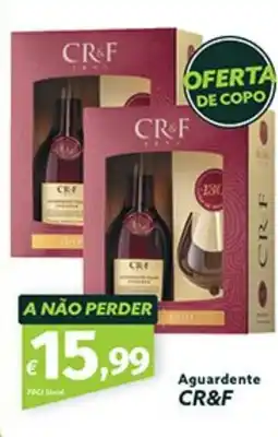 Roque Supermercados Aguardente CR&F promoção