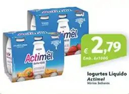 Roque Supermercados logurtes Líquido Actimel promoção