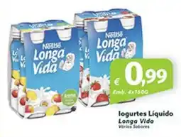 Roque Supermercados logurtes Líquido Longa Vida promoção