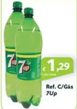 Roque Supermercados Ref. C/Gás 7Up promoção