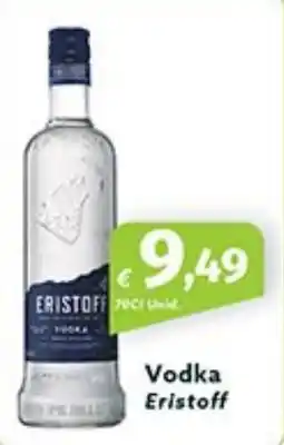 Roque Supermercados Vodka Eristoff promoção