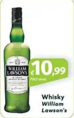Roque Supermercados Whisky William Lawson's promoção