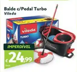 Roque Supermercados Balde c/Pedal Turbo Vileda promoção