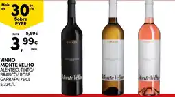 Continente Vinho monte velho promoção