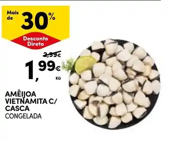 Amêijoa vietnamita c/ casca congelada