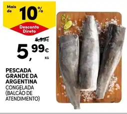 Continente Pescada grande da argentina promoção
