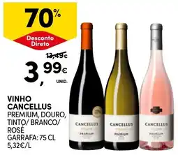 Continente Vinho cancellus promoção