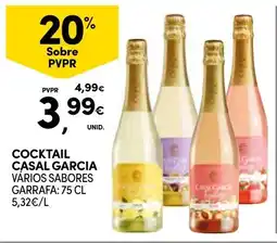 Continente Cocktail casal garcia promoção