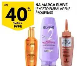 Continente Na marca elvive promoção