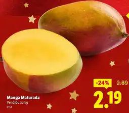 Lidl Manga Maturada promoção