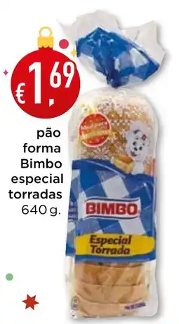 Bolama pão forma Bimbo especial torradas promoção