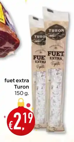 Bolama fuet extra Turon promoção