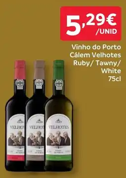 Amanhecer Vinho do Porto Cálem Velhotes promoção