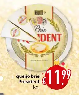 Bolama queijo brie Président promoção