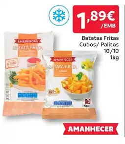 Amanhecer Batatas Fritas Cubos/Palitos 10/10 promoção