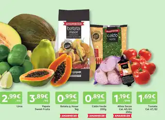 Amanhecer Papaia Sweet Fruits promoção