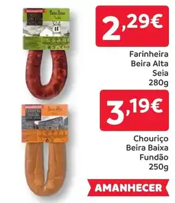 Amanhecer Chouriço Beira Baixa Fundão promoção