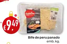 Bolama Bife de peru panado promoção