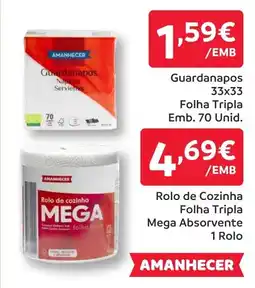 Amanhecer Guardanapos 33x33 Folha Tripla promoção