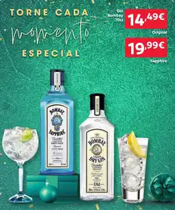 Amanhecer Gin Bombay Sapphire promoção