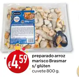 Bolama preparado arroz marisco Brasmar s/glúten cuvete promoção