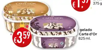 Bolama gelado Carte d'Or promoção