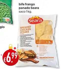 Bolama bife frango panado Seara saco promoção